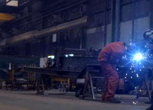 welder for truck trailers