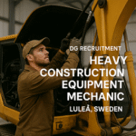 Heavy Construction Equipment Mechanic – Luleå, Sweden 1 DG Recruitment