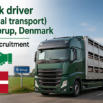 Truck driver animal transport