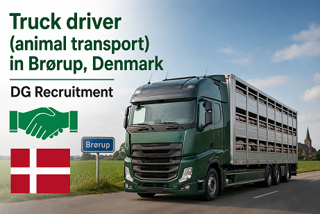 Truck driver animal transport