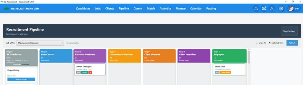 recruitment pipeline