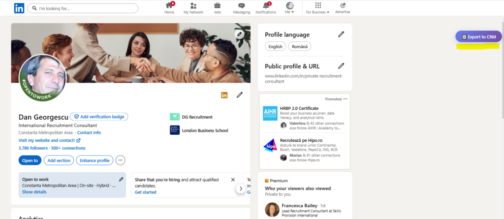 Recruitment CRM Software Review 5 browser extension
